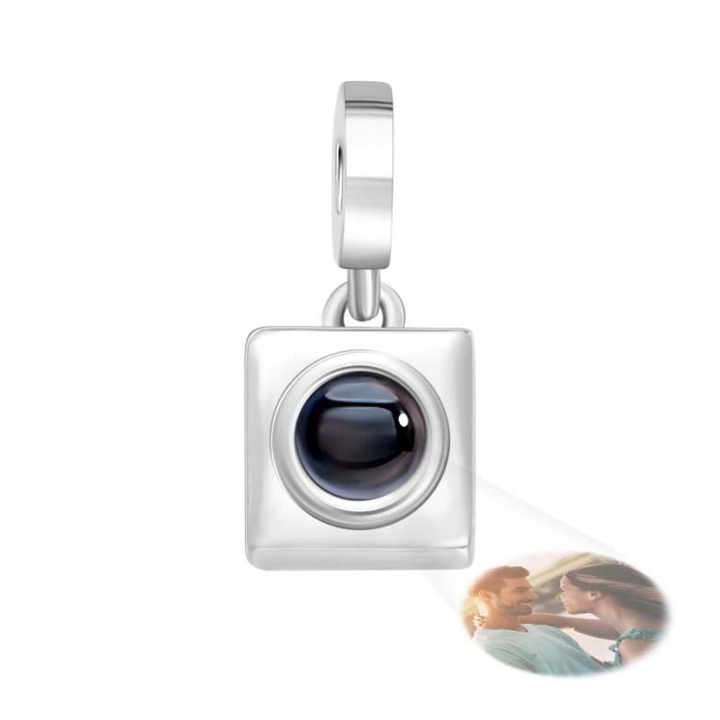 Custom Projection Charm Square Simple Swing Gift