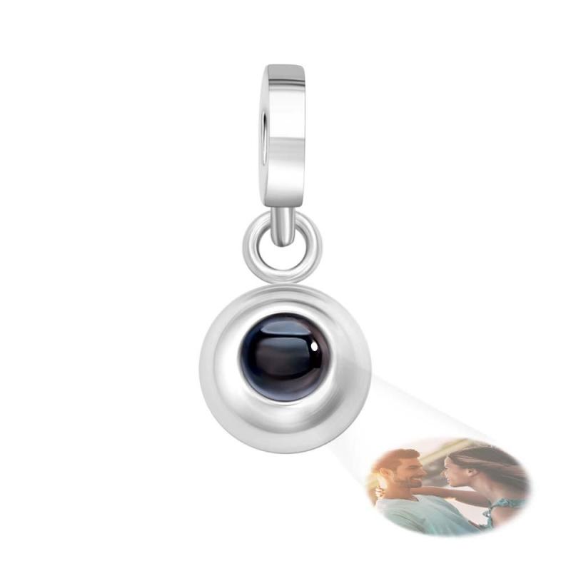 Custom Projection Charm Swing Simple Round Gift