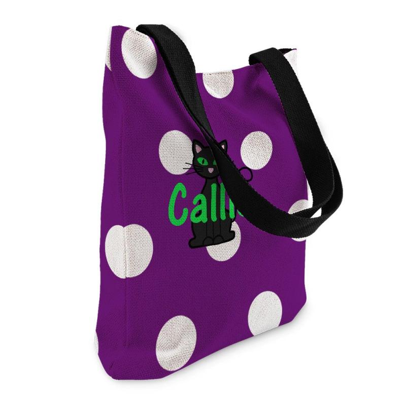 Custom Text Canvas Bag Gifts For Friends On Halloween 3