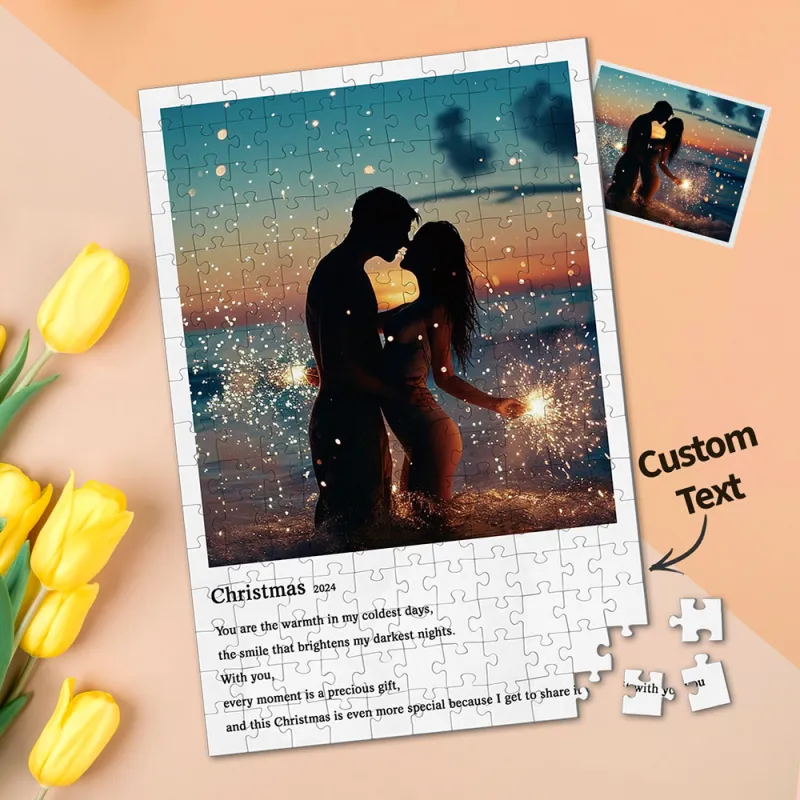 Customized Album Puzzle Can Personalized Text And Photo The Best Christmas Gift