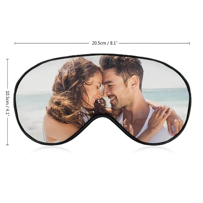 Customized Sleeping Eye Cover Blindfold Funny Design Gift Christmas Gifts for Couple's 1