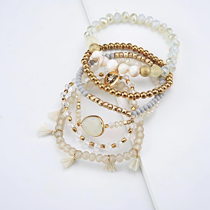 Delicate Stacking Bracelets White Style Bohemia Unique Gifts 2