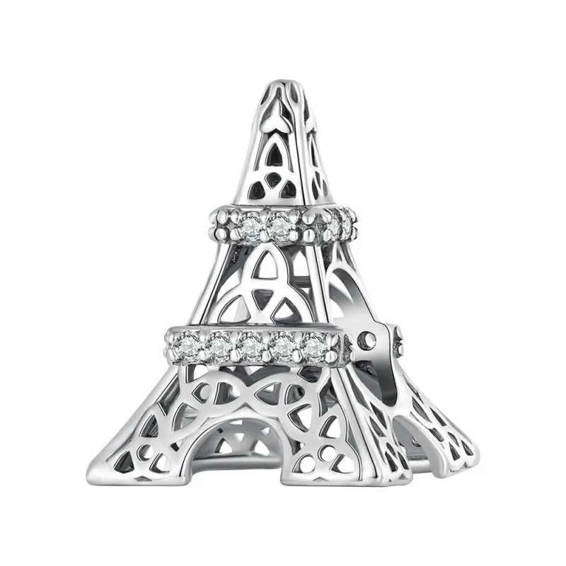 Eiffel Tower Charm Silver