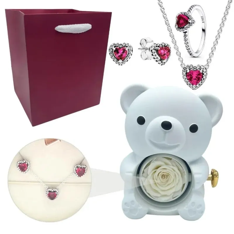 Eternal Bear & Eternal Heart Jewelry Set 5