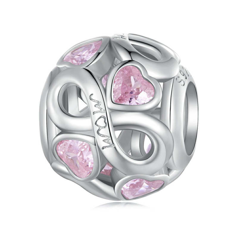 Eternal Maternal Love Charm Silver Mother's Day Gifts