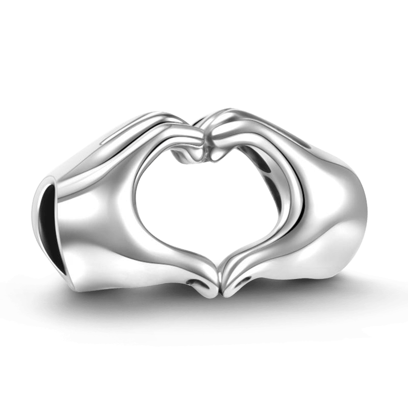 Fingers With Hearts Bracelet 925 Sterling Silver 2