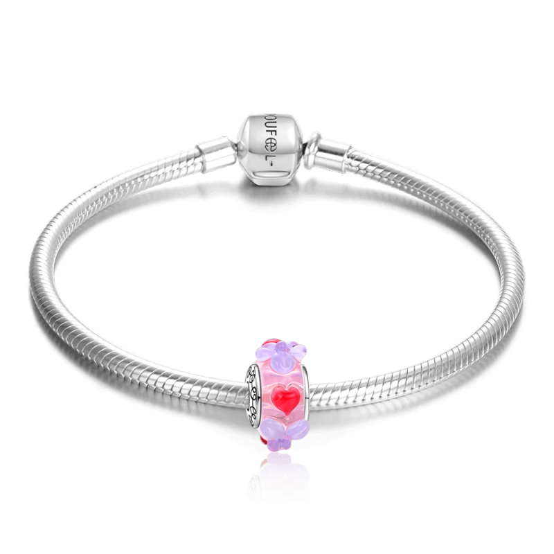 Flowers In Full Bloom Bracelet 925 Sterling Silver