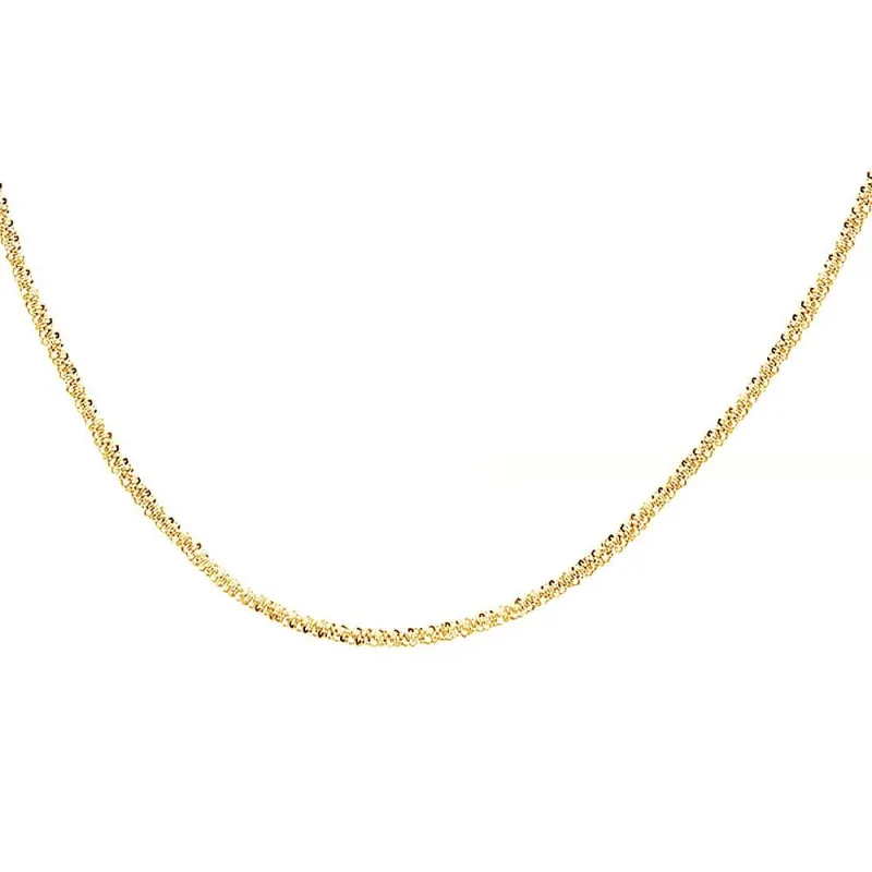 Gold classic Necklace Minimalist Chain Dainty and Thin Necklace Gold 1