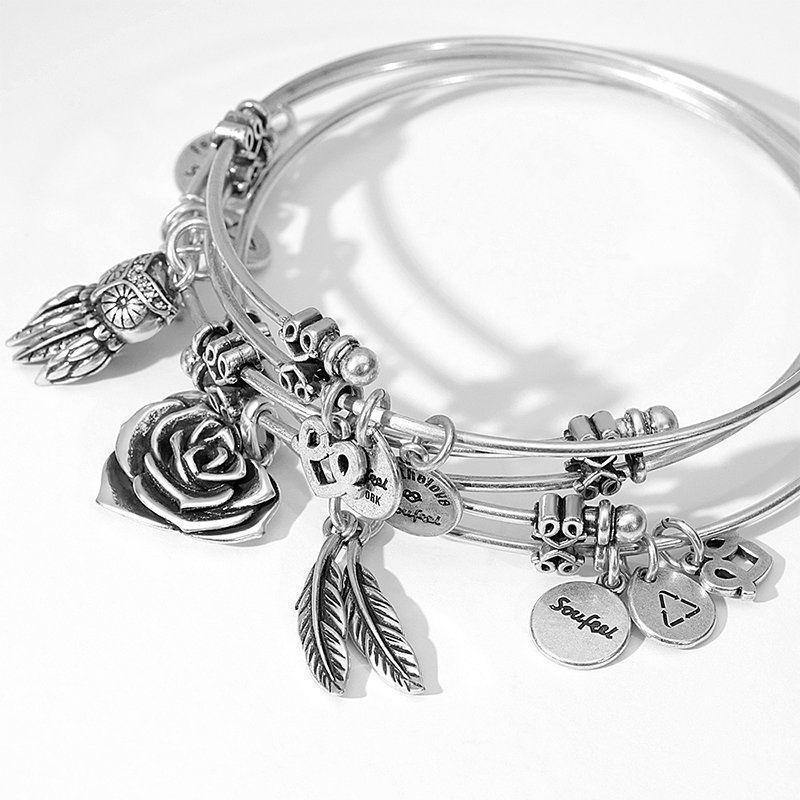 Hamasa Hand Charm Bangle 3