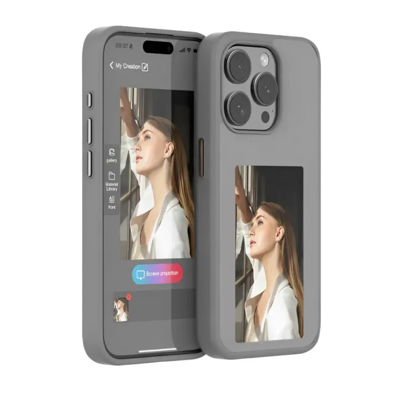 Individuality DIY Phone Case E-Ink Screen Phone Case