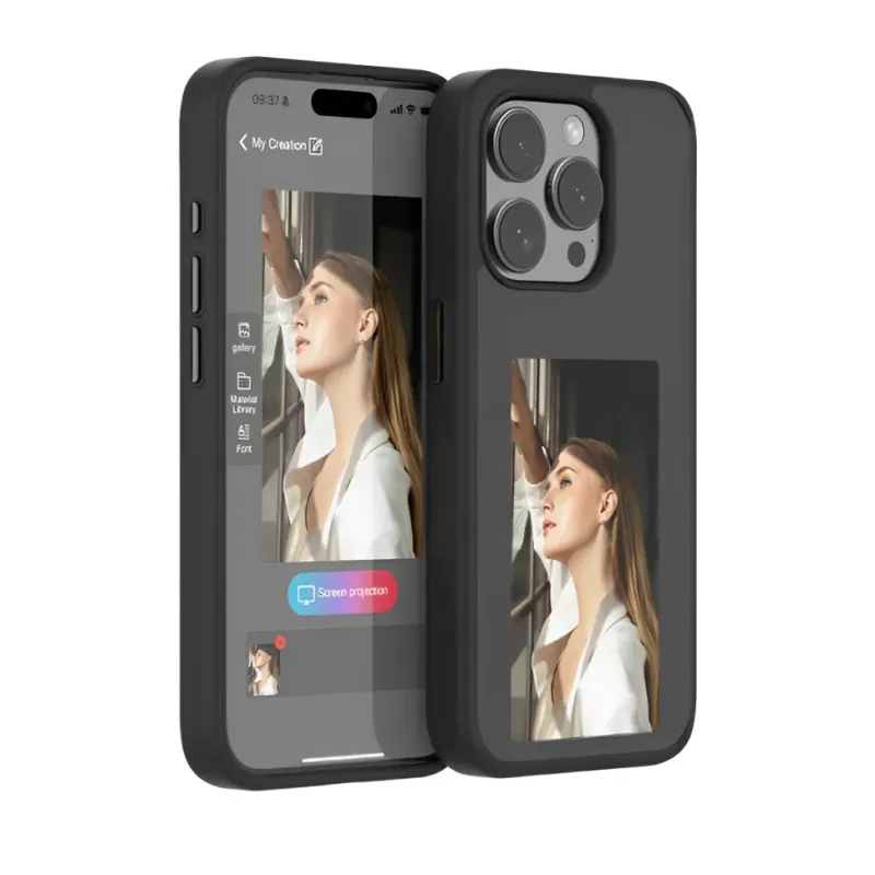 Individuality DIY Phone Case E-Ink Screen Phone Case 2