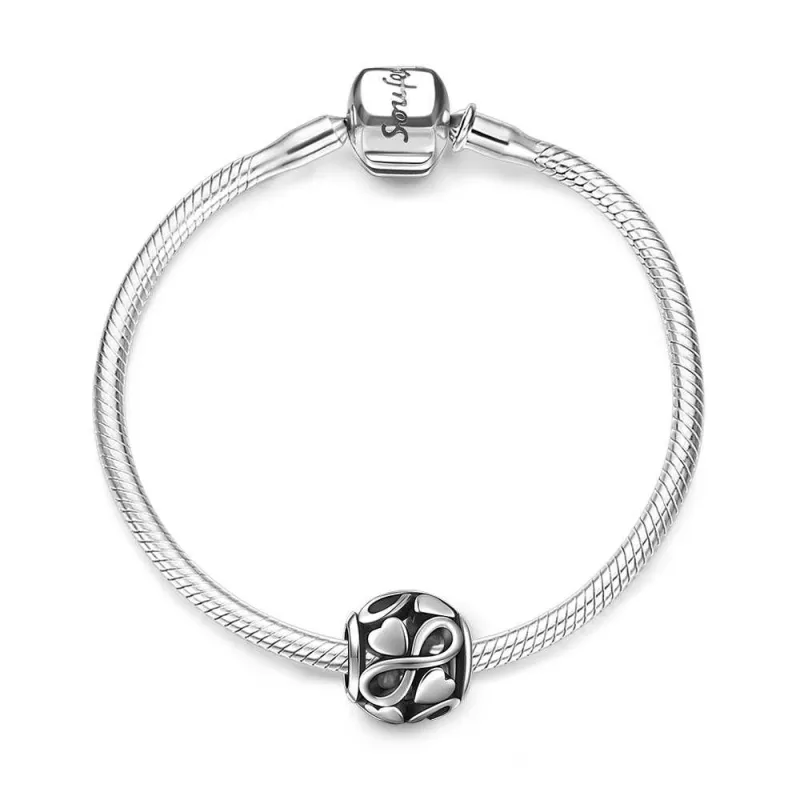 Infinity Love Bracelet Silver