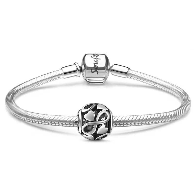 Infinity Love Bracelet Silver 1