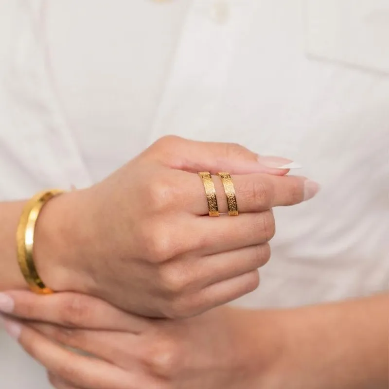 Islamic Ayatul Kursi Spiral Ring