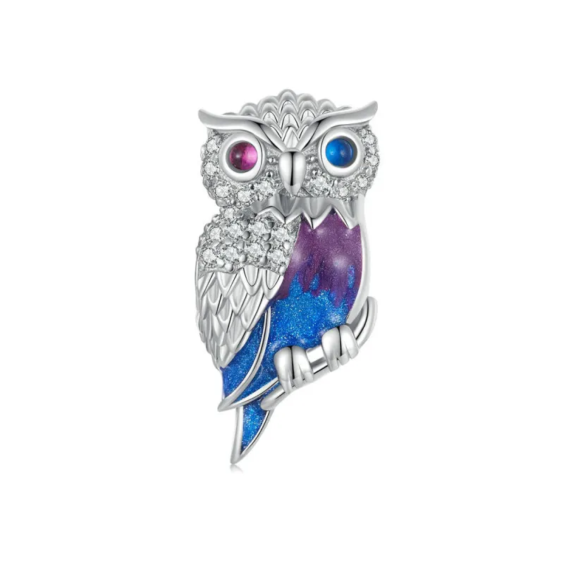 Magic Owl Charm Silver Christmas Gifts