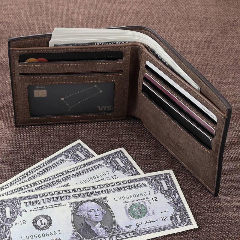 Mens Wallet, Personalized Wallet, Photo Wallet with Engraving Gift for Men 4