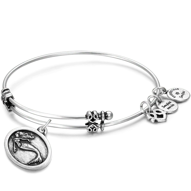 Mermaid Charm Bangle