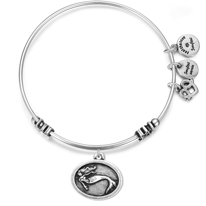 Mermaid Charm Bangle 1