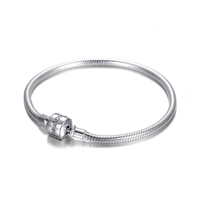 Paw Print Bracelet 925 Sterling Silver 1