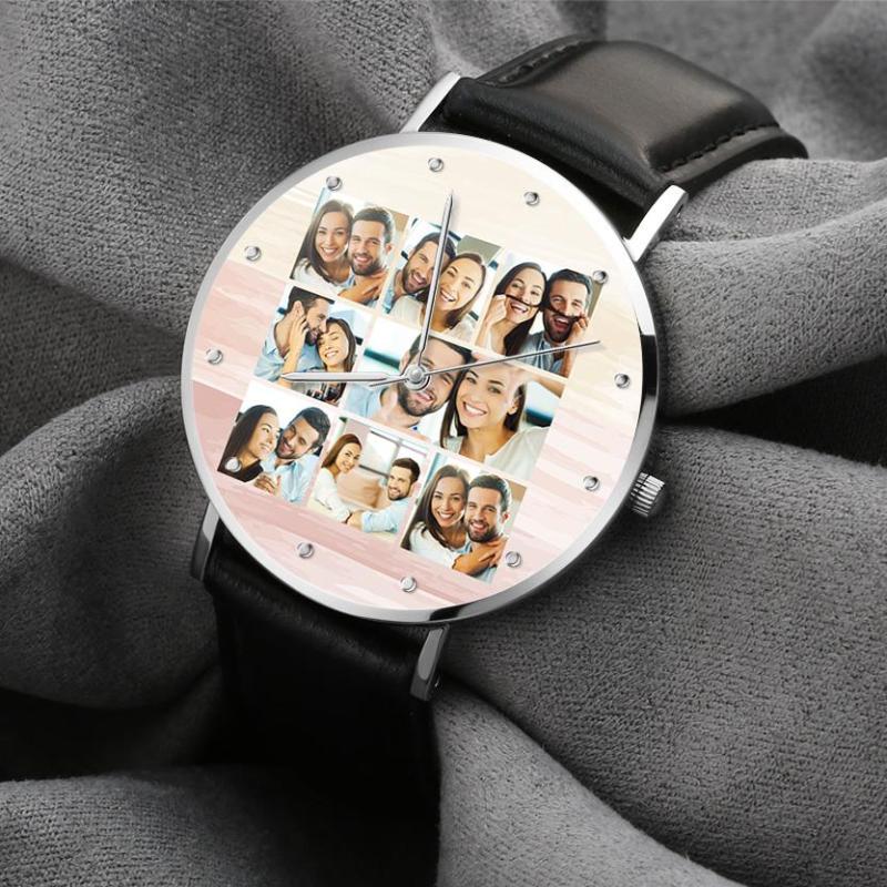 Personalized Photo Collage Watch Custom Photo Watch Gift for Loved One 2