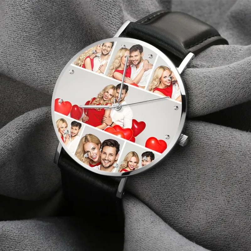 Personalized Photo Collage Watch Custom Photo Watch Gift 2