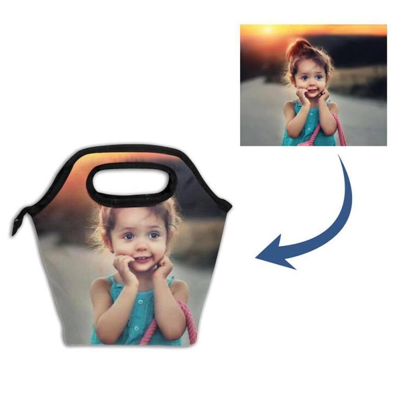 Personalized Photo Insulation Lunch Bag Unique Gifts