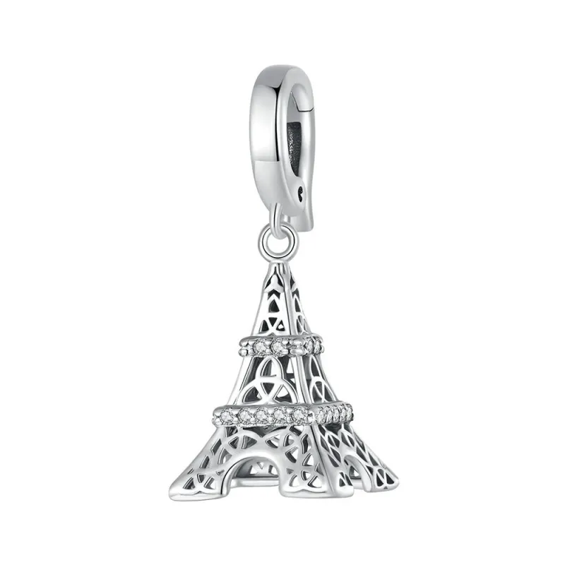 Phil Tower Opening and Closing Buckle Dangle Charm Silver