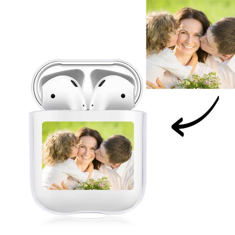 Photo Airpods Case Earphone Case Family Gift Transparent