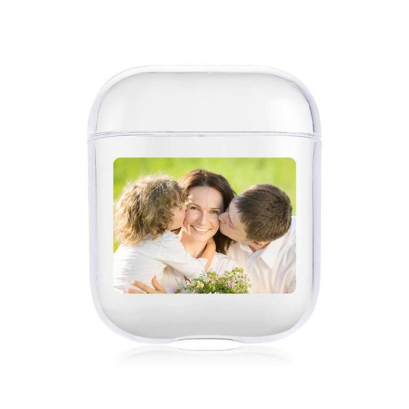 Photo Airpods Case Earphone Case Family Gift Transparent 1