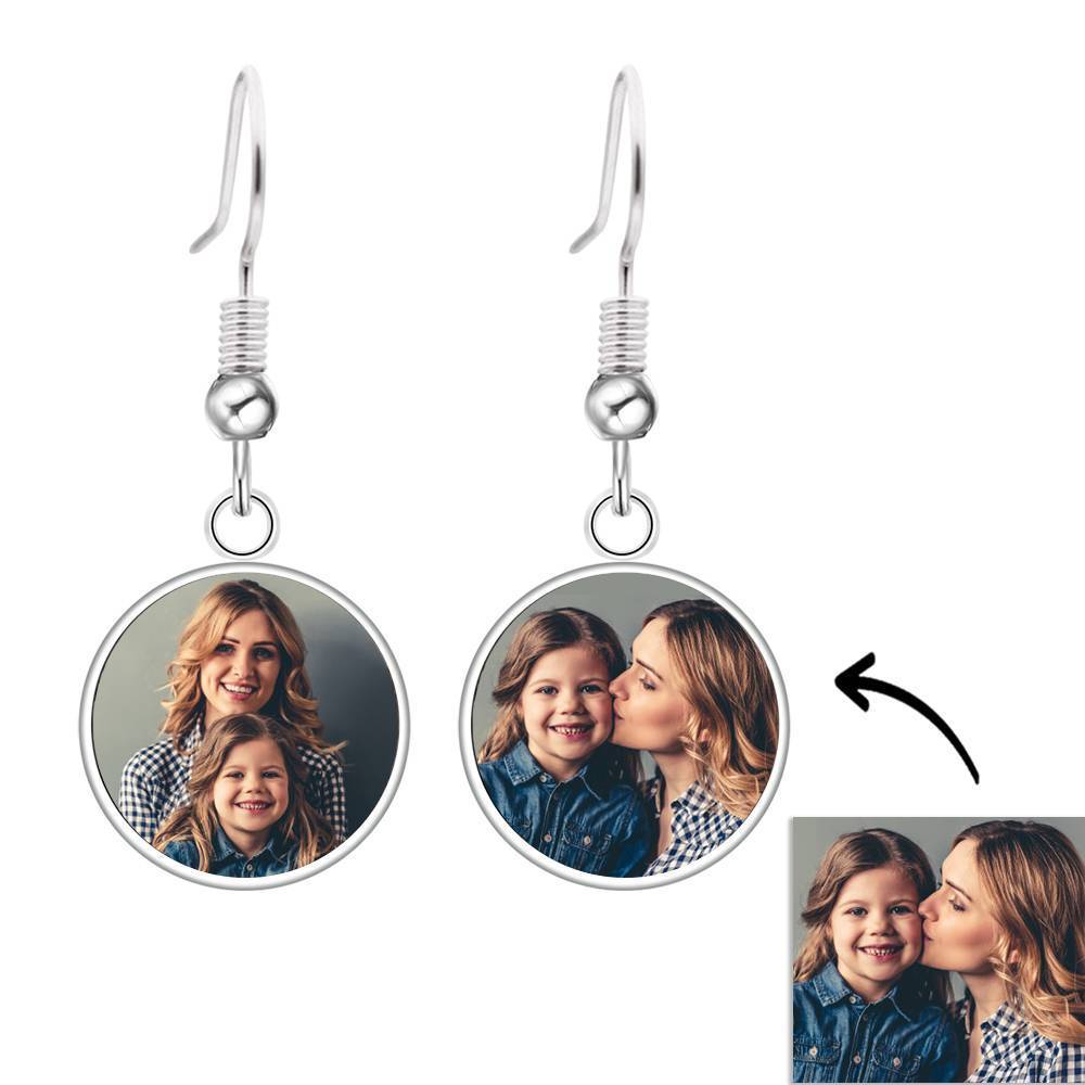 Photo earrings