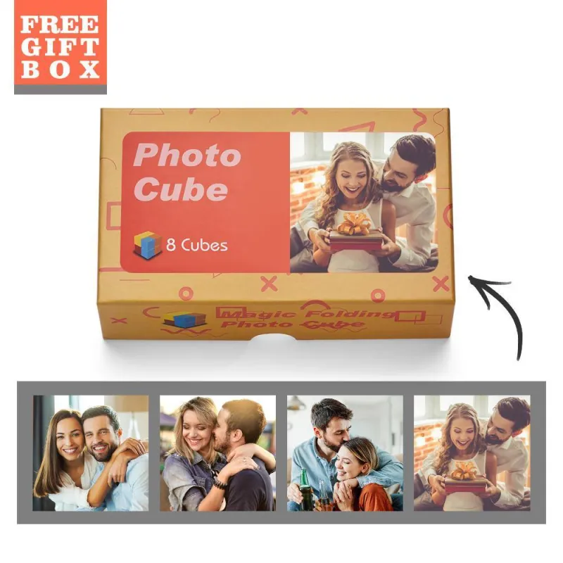 Photo Frame Multiphoto Choices of Style Colorful Rubic's Cube 2