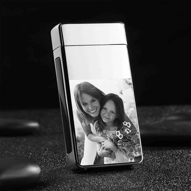 Photo Lighter Electric Lighter Perfect Family Silver 3