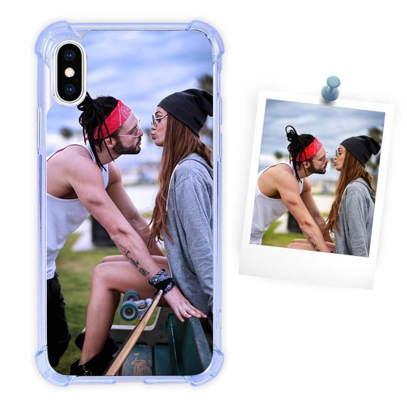 Photo Phone Case Silicone Anti-drop Soft Shell Sky Blue - iPhone 7p/8p 5