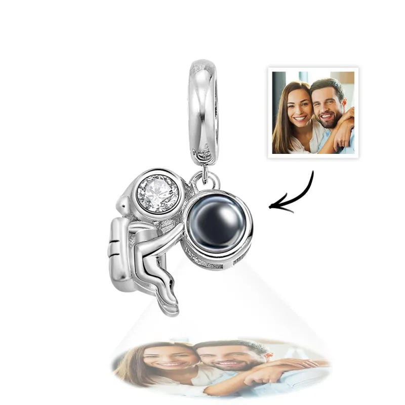 Projection Charm for Bracelet Surprise Gift for Whom is Love Universe and Interstellar