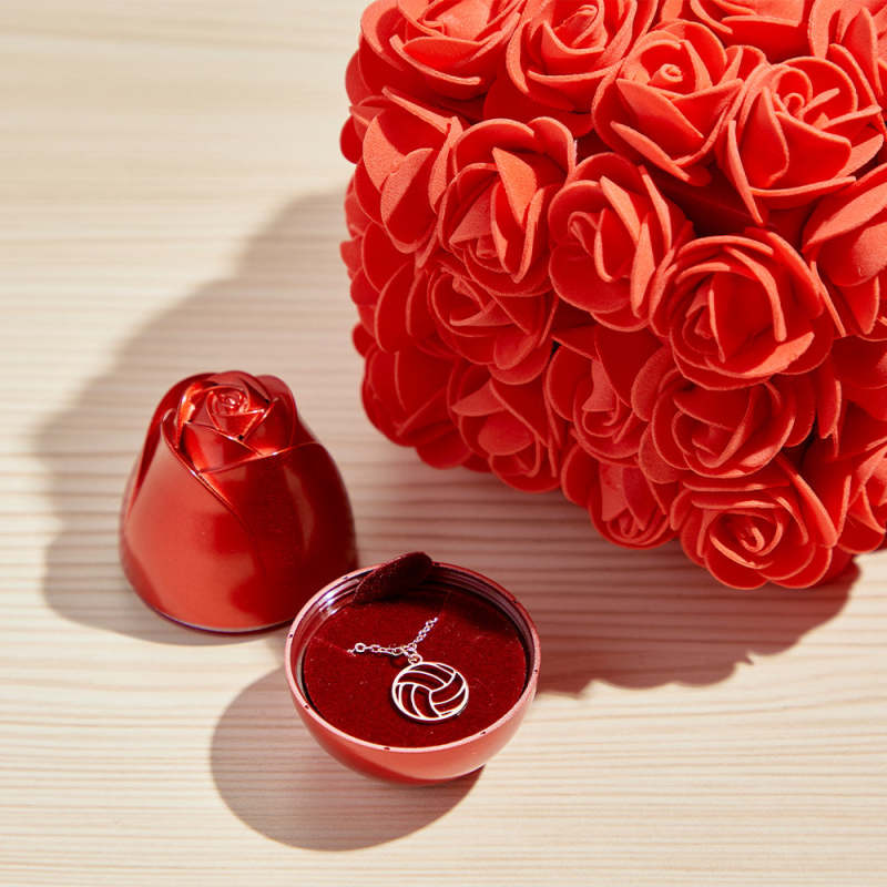 Rose Bouquet Liftable Rose Shaped Jewelry Box Romantic Gift Box 2