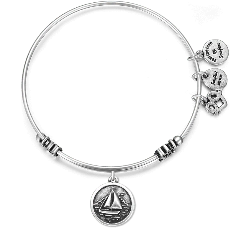 Sailboat Charm Bangle 1