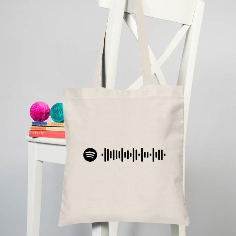 Scannable Custom Spotify Code Bag, Handbag For Girls 2