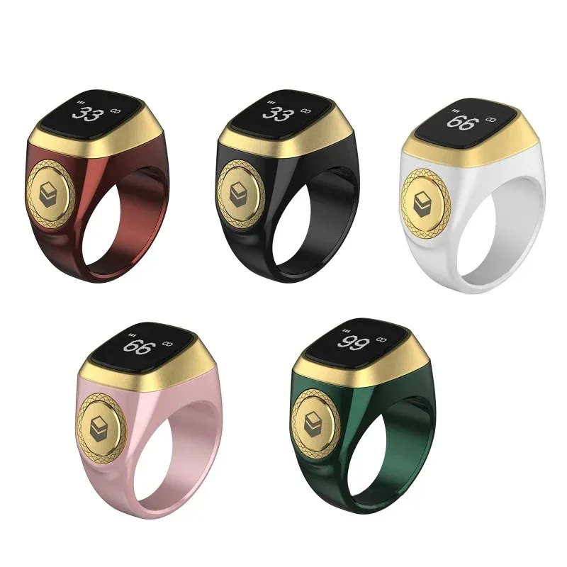 Smart Ring Bluetooth Ring Counter Muslim Smart Ring with Rosary Function 5