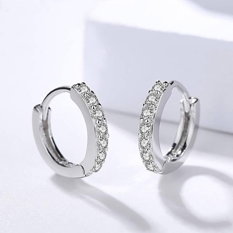 Soufeel Circle Earrings Silver 2