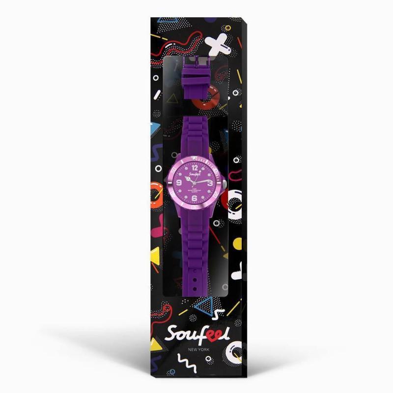 Soufeel Women's Purple Silicone Watch 39mm 4