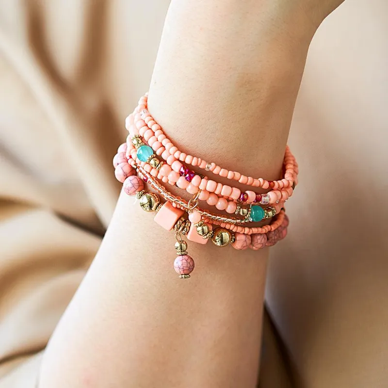 Unique Stacking Bracelets Bohemia Fashion Gifts for Girl 2