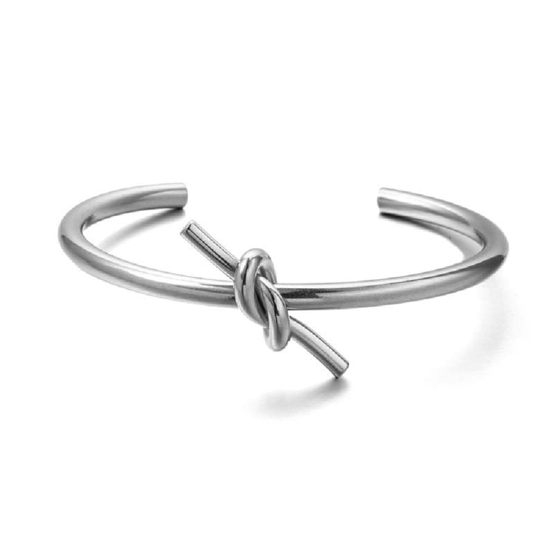 Vintage Concentric Knot Couple Bracelet Titanium Steel Bracelet Gift for Couples