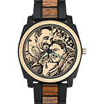 Wooden photo watches