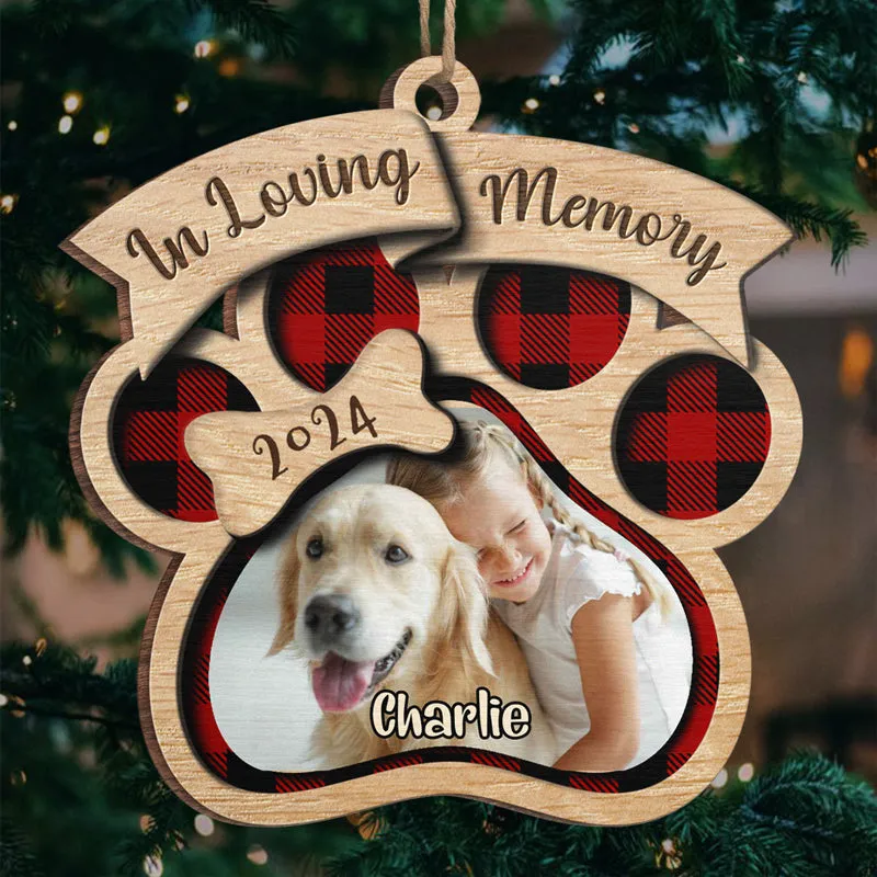 You Will Always In My Heart - Upload Image - Personalized Custom Wood Shaped Christmas Ornament